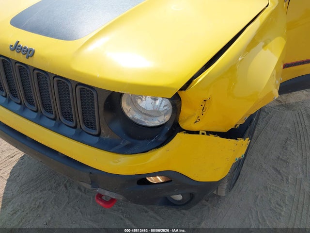 Продажа на аукционе авто 2016 Jeep Renegade Trailhawk, vin: ZACCJBCT8GPD09229, номер лота: 45813463
