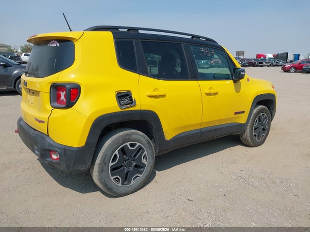Продажа на аукционе авто 2016 Jeep Renegade Trailhawk, vin: ZACCJBCT8GPD09229, номер лота: 45813463