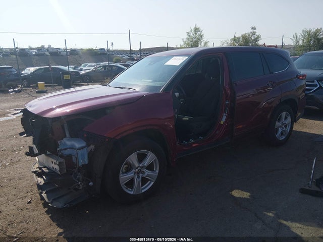 Toyota Highlander Le 2021 5TDZZRAH4MS045628 Image 2