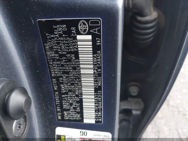 Toyota COROLLA LE 2018 2T1BURHE5JC006269 Image 9