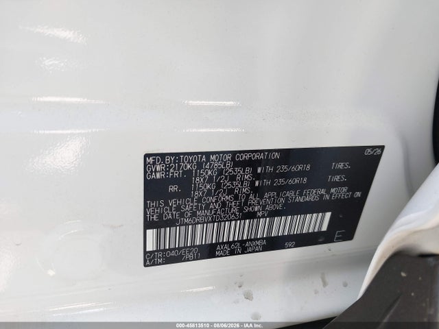 Toyota Rav4 Xle Premium 2026 JTM6DRBVXTD320631 Image 9