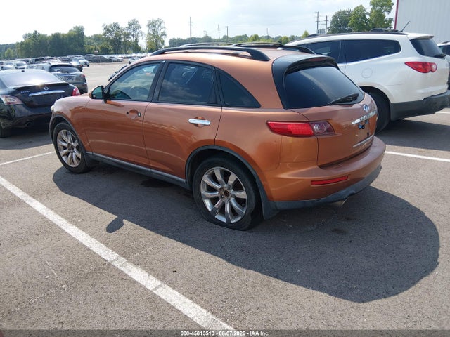 2003 Infiniti Fx45 მანქანა იყიდება აუქციონზე, vin: JNRBS08W03X002337, აუქციონის ნომერი: 45813513