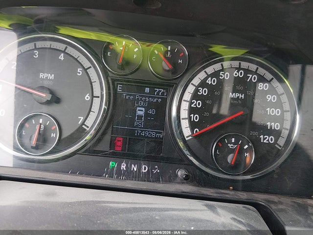 2012 Ram 1500 Big Horn მანქანა იყიდება აუქციონზე, vin: 1C6RD7GT6CS250816, აუქციონის ნომერი: 45813543
