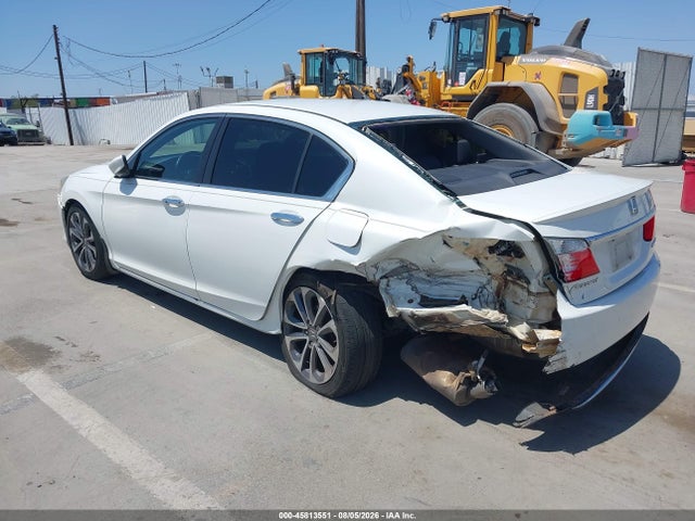 Продажа на аукционе авто 2015 Honda Accord Sport, vin: 1HGCR2F59FA107019, номер лота: 45813551