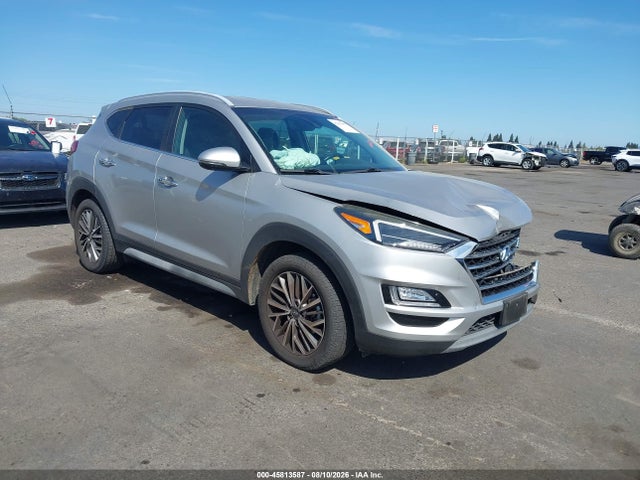 2020 Hyundai Tucson Limited მანქანა იყიდება აუქციონზე, vin: KM8J3CAL1LU222724, აუქციონის ნომერი: 45813587