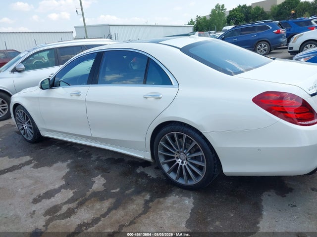 2015 Mercedes-benz S 550 მანქანა იყიდება აუქციონზე, vin: WDDUG8CB1FA163600, აუქციონის ნომერი: 45813604