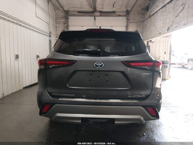 45813623 :رقم المزاد ، 5TDEBRCH9RS633323 vin ، 2024 Toyota Highlander Hybrid Platinum مزاد بيع