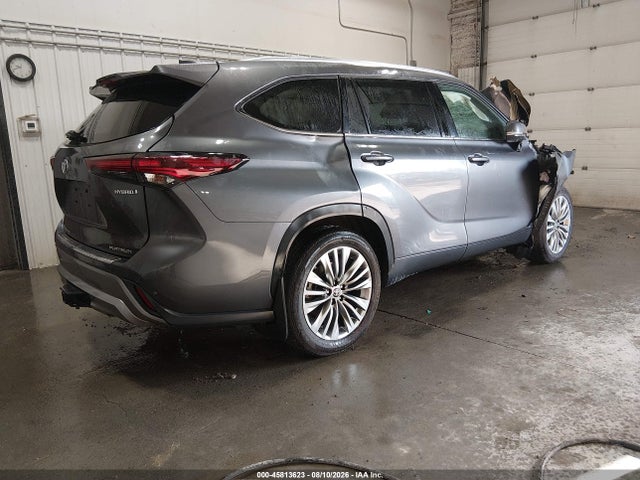 45813623 :رقم المزاد ، 5TDEBRCH9RS633323 vin ، 2024 Toyota Highlander Hybrid Platinum مزاد بيع