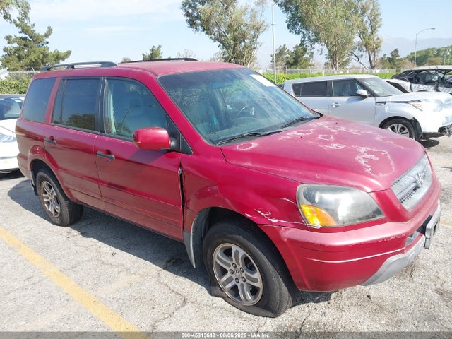 Продажа на аукционе авто 2003 Honda Pilot Ex-l, vin: 2HKYF18603H606910, номер лота: 45813649