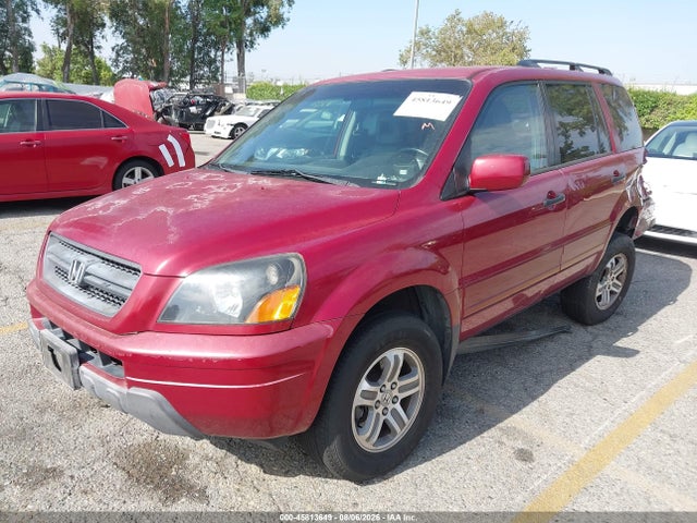 Продажа на аукционе авто 2003 Honda Pilot Ex-l, vin: 2HKYF18603H606910, номер лота: 45813649