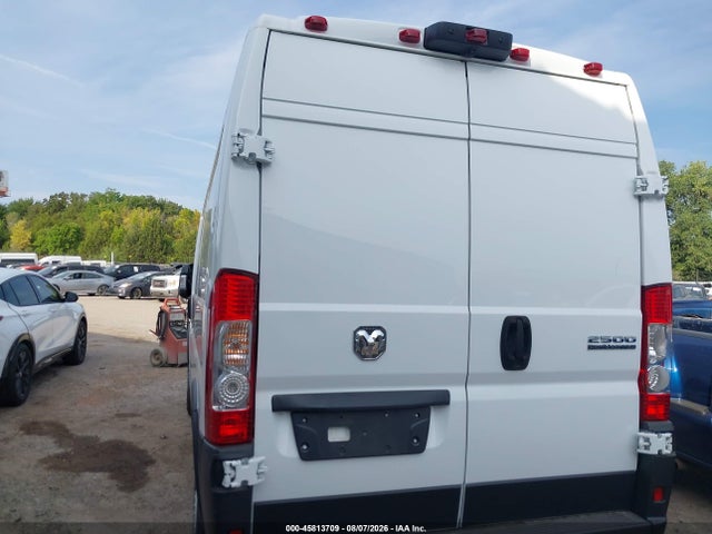 Aukcja sprzedaży 2026 Ram Promaster 2500 Tradesman High Roof 136 Wb W/pass Seat, vin: 3C6LRVCG7TE174899, numer aukcji: 45813709