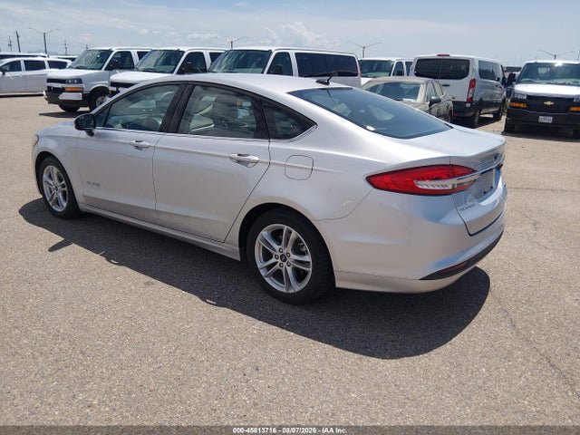Ford Fusion Hybrid S 2018 3FA6P0UU0JR243611 Image 3