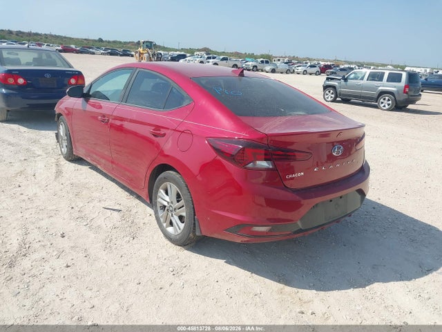 45813728 :رقم المزاد ، KMHD84LF6LU022305 vin ، 2020 Hyundai Elantra Sel مزاد بيع
