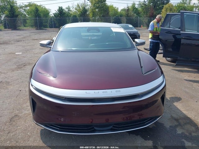 45813738 :رقم المزاد ، 50EA1TEA7RA006787 vin ، 2024 Lucid Air Touring مزاد بيع