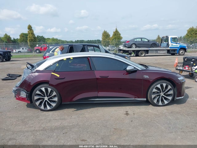 45813738 :رقم المزاد ، 50EA1TEA7RA006787 vin ، 2024 Lucid Air Touring مزاد بيع
