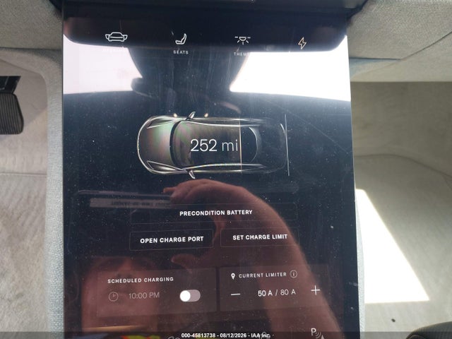 45813738 :رقم المزاد ، 50EA1TEA7RA006787 vin ، 2024 Lucid Air Touring مزاد بيع