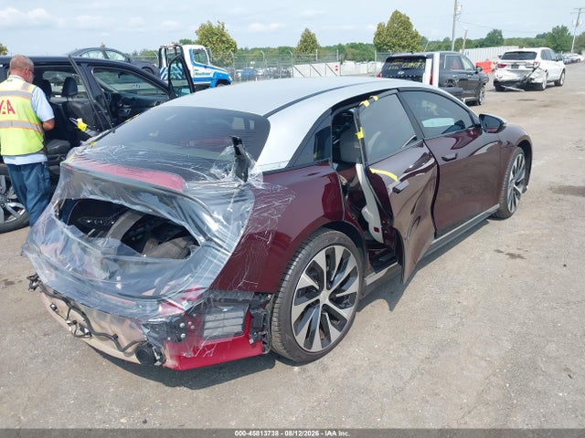 45813738 :رقم المزاد ، 50EA1TEA7RA006787 vin ، 2024 Lucid Air Touring مزاد بيع