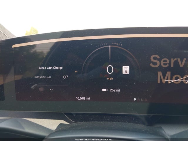 45813738 :رقم المزاد ، 50EA1TEA7RA006787 vin ، 2024 Lucid Air Touring مزاد بيع
