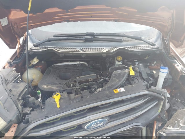 45813772 :رقم المزاد ، MAJ6P1CL3JC203326 vin ، 2018 Ford Ecosport Ses مزاد بيع