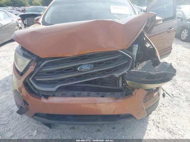 45813772 :رقم المزاد ، MAJ6P1CL3JC203326 vin ، 2018 Ford Ecosport Ses مزاد بيع