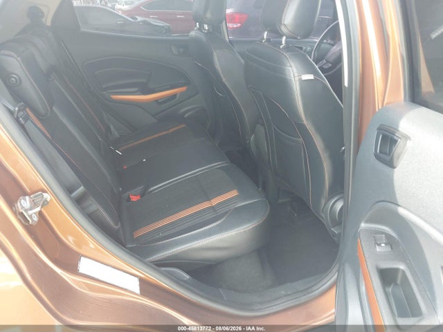 45813772 :رقم المزاد ، MAJ6P1CL3JC203326 vin ، 2018 Ford Ecosport Ses مزاد بيع