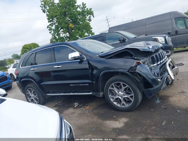 2016 Jeep Grand Cherokee Limited მანქანა იყიდება აუქციონზე, vin: 1C4RJFBG7GC316490, აუქციონის ნომერი: 45813803