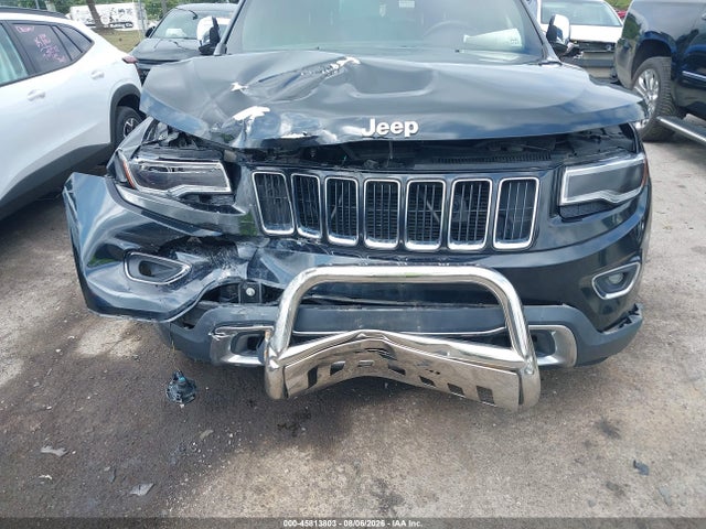 2016 Jeep Grand Cherokee Limited მანქანა იყიდება აუქციონზე, vin: 1C4RJFBG7GC316490, აუქციონის ნომერი: 45813803