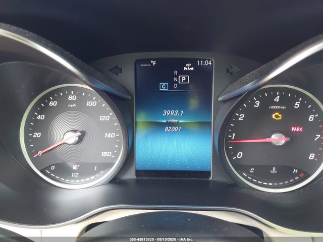2020 Mercedes-benz Glc 300 მანქანა იყიდება აუქციონზე, vin: W1N0G8DB6LF858105, აუქციონის ნომერი: 45813820
