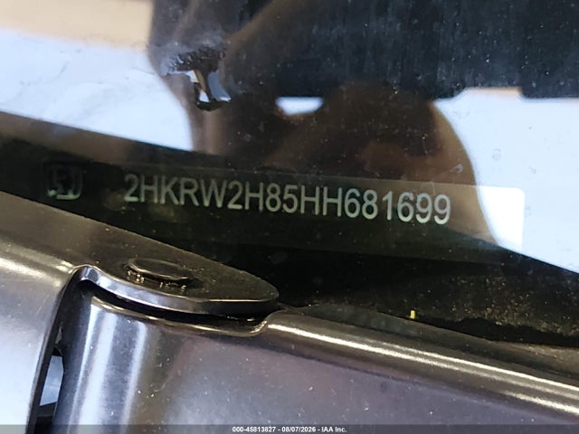 45813827 :رقم المزاد ، 2HKRW2H85HH681699 vin ، 2017 Honda Cr-v Ex-l/ex-l Navi مزاد بيع