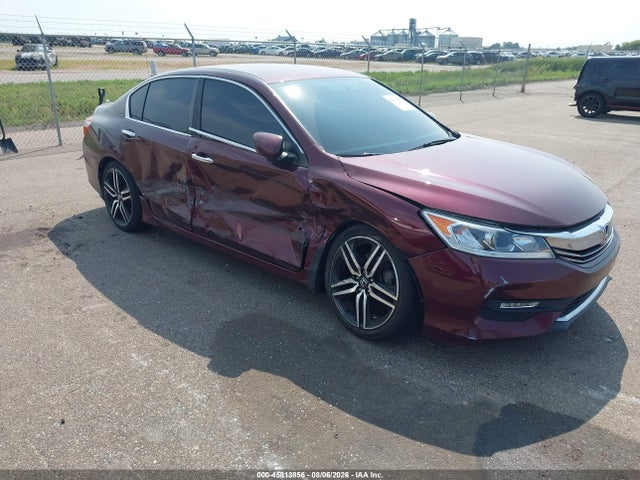 2017 Honda Accord Sport მანქანა იყიდება აუქციონზე, vin: 1HGCR2F53HA143596, აუქციონის ნომერი: 45813856