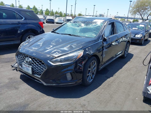 Продажа на аукционе авто 2018 Hyundai Sonata Limited 2.0t+, vin: 5NPE34AB9JH706425, номер лота: 45813862
