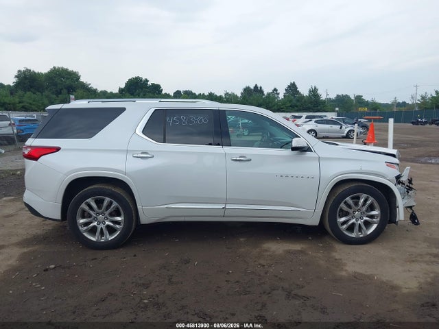 45813900 :رقم المزاد ، 1GNEVKKWXJJ122727 vin ، 2018 Chevrolet Traverse High Country مزاد بيع
