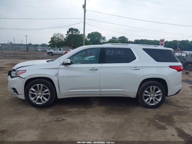 45813900 :رقم المزاد ، 1GNEVKKWXJJ122727 vin ، 2018 Chevrolet Traverse High Country مزاد بيع