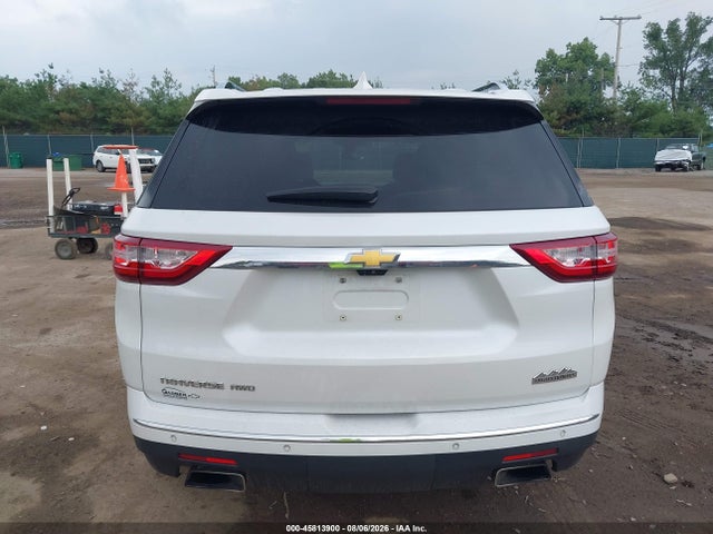 45813900 :رقم المزاد ، 1GNEVKKWXJJ122727 vin ، 2018 Chevrolet Traverse High Country مزاد بيع