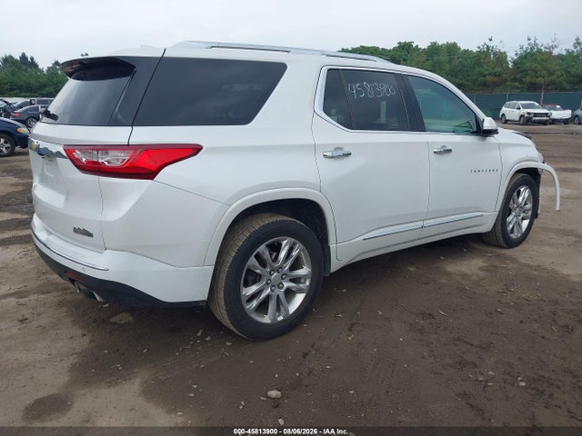 45813900 :رقم المزاد ، 1GNEVKKWXJJ122727 vin ، 2018 Chevrolet Traverse High Country مزاد بيع