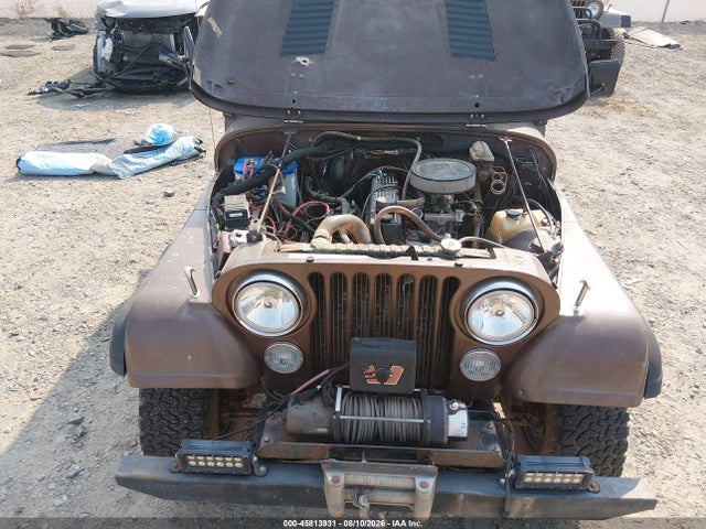 Aukcja sprzedaży 1983 Jeep Jeep Cj7, vin: 1JCCN87E0DT018323, numer aukcji: 45813931