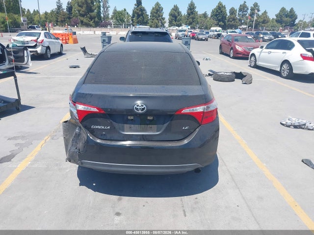 Продаж на аукціоні авто 2016 Toyota Corolla Le, vin: 5YFBURHE4GP505301, номер лоту: 45813955