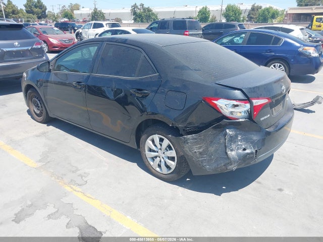 Продаж на аукціоні авто 2016 Toyota Corolla Le, vin: 5YFBURHE4GP505301, номер лоту: 45813955