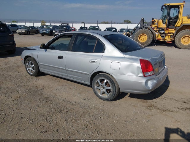 2001 Hyundai Elantra Gls მანქანა იყიდება აუქციონზე, vin: KMHDN45D21U141244, აუქციონის ნომერი: 45814004