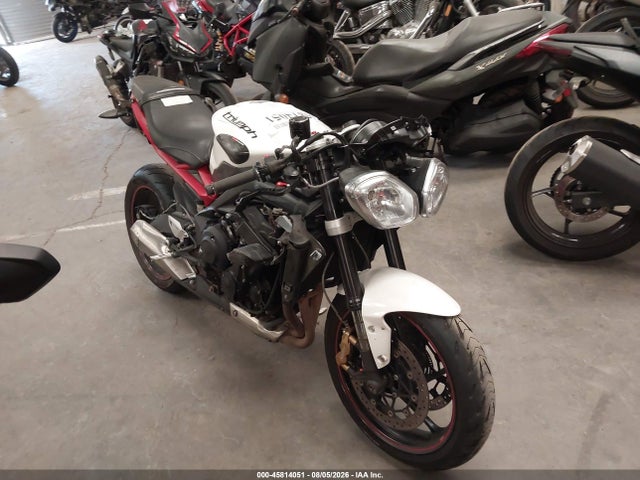 Продажа на аукционе авто 2014 Triumph Motorcycle Street Triple R, vin: SMTL03NEXET625399, номер лота: 45814051