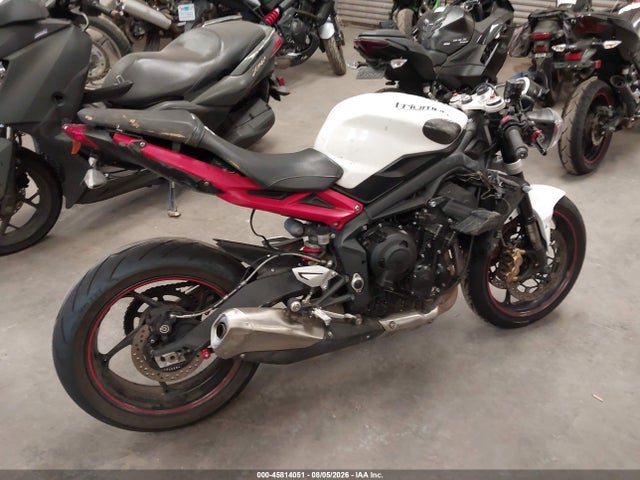Продажа на аукционе авто 2014 Triumph Motorcycle Street Triple R, vin: SMTL03NEXET625399, номер лота: 45814051