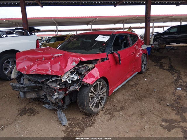 Hyundai Veloster Turbo 2016 KMHTC6AE2GU287521 Image 2