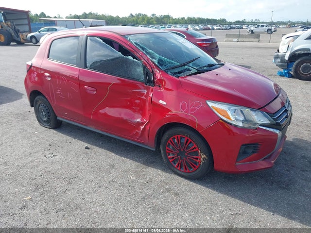2022 Mitsubishi Mirage Es მანქანა იყიდება აუქციონზე, vin: ML32AUHJ3NH005490, აუქციონის ნომერი: 45814141