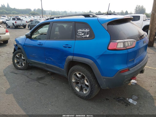 Продажа на аукционе авто 2019 Jeep Cherokee Trailhawk Elite 4x4, vin: 1C4PJMBX4KD254352, номер лота: 45814157