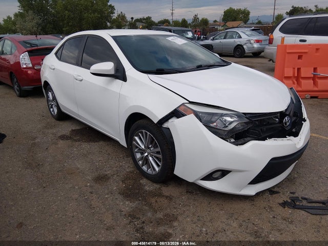 2014 Toyota Corolla Le Plus მანქანა იყიდება აუქციონზე, vin: 5YFBURHE0EP089230, აუქციონის ნომერი: 45814179