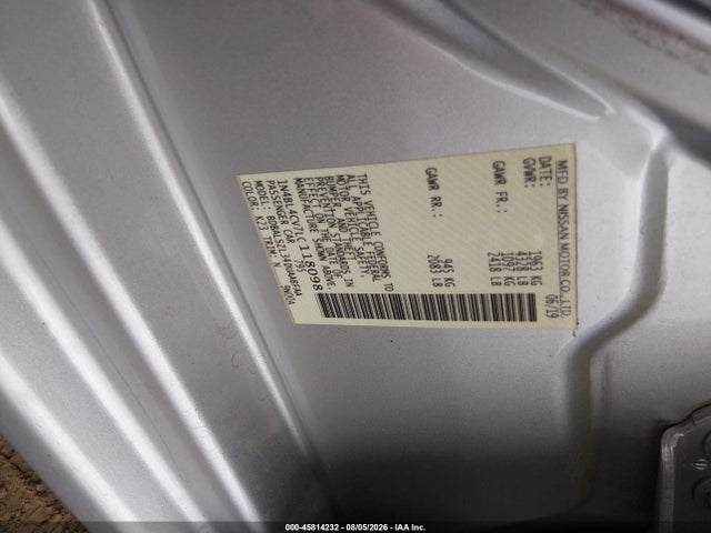 1N4BL4CV7LC118098 Nissan Altima Sr Fwd