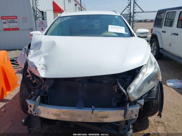 2018 Nissan Murano Sl მანქანა იყიდება აუქციონზე, vin: 5N1AZ2MG1JN184765, აუქციონის ნომერი: 45814235