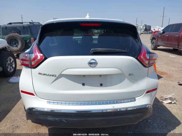 2018 Nissan Murano Sl მანქანა იყიდება აუქციონზე, vin: 5N1AZ2MG1JN184765, აუქციონის ნომერი: 45814235