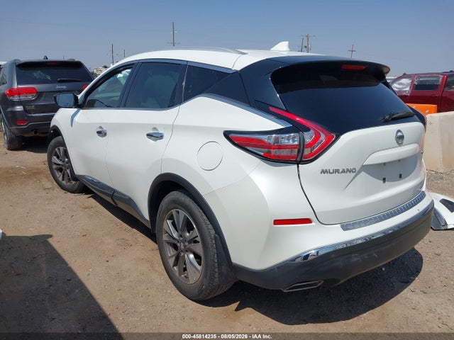 2018 Nissan Murano Sl მანქანა იყიდება აუქციონზე, vin: 5N1AZ2MG1JN184765, აუქციონის ნომერი: 45814235