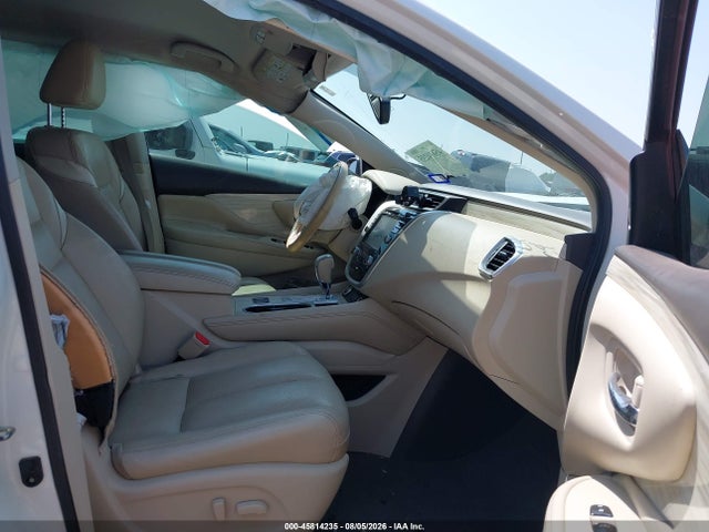 2018 Nissan Murano Sl მანქანა იყიდება აუქციონზე, vin: 5N1AZ2MG1JN184765, აუქციონის ნომერი: 45814235